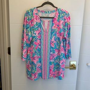 Lilly Pulitzer SPF 50 Karina tunic.new without tags